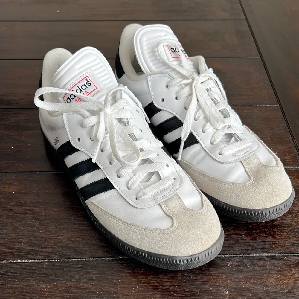 Adidas White and Black Sneakers